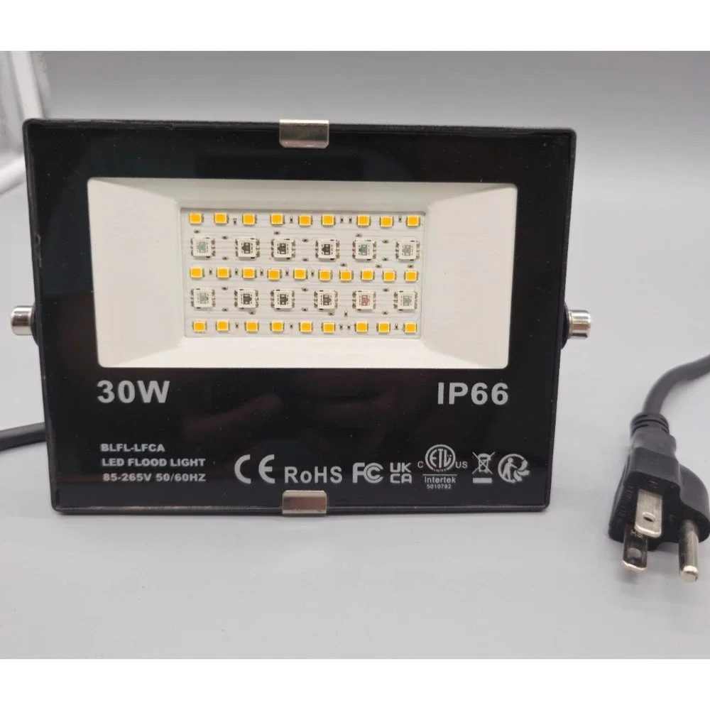 30W LED Flood Lights IP66 Outdoor Waterproof Plug-in BLFL-LFCA Worklight